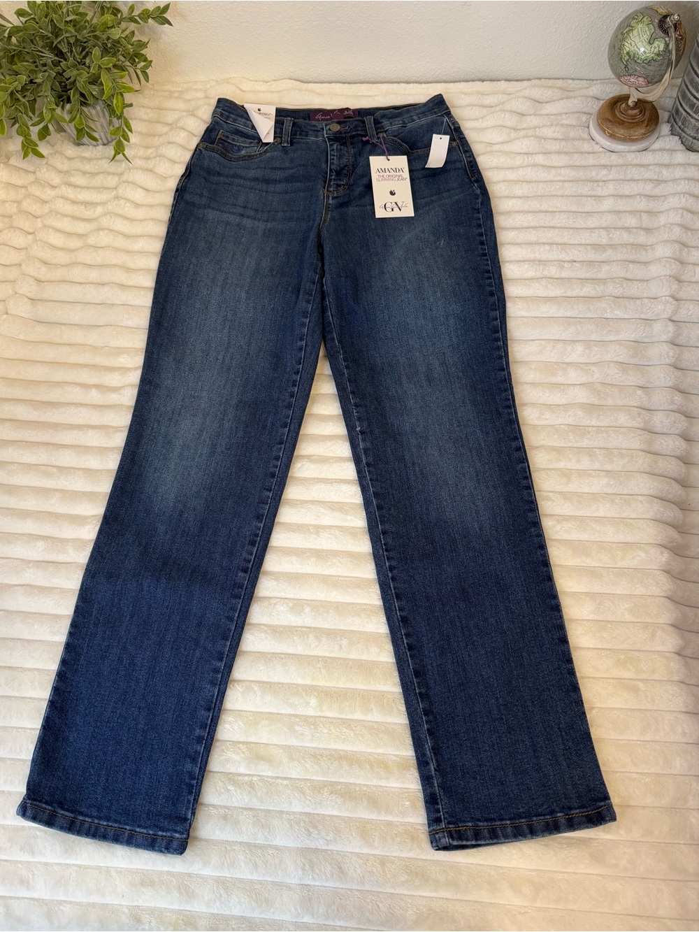 Gloria Vanderbilt slimming Amanda Jeans Size 8